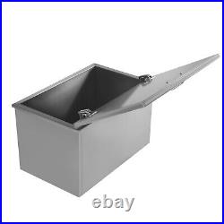100L / 105Qt Drop in Ice Chest Cold Wine Beer Cooler Bar Ice Bin Stainless Steel