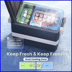 12 Volt Car Refrigerator 42QT(40L) Car Fridge Electric Cooler 12V/24V, Car Fridge