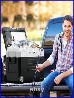12 Volt Refrigerator 12V Car Fridge 42 Quart Portable Freezer Compressor Cooler