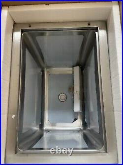 12x17 Bbq Island Stainless Steel Drop In Ice Chest/cooler Bin Withdrain Valve