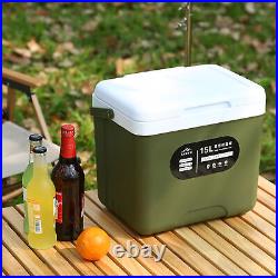 13.6 QT Deluxe Icebox 102 High Performance Cool box with PU Insulation, Icebox