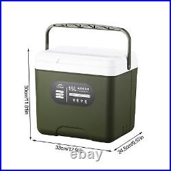 13.6 QT Deluxe Icebox 102 High Performance Cool box with PU Insulation, Icebox