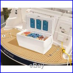 150 Quart Rubbermaid Marine Cooler Fishing Bait Box Boat Portable Food Ice Chest