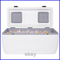 165 Qt Cooler, Ice Chest with280 Can Capacity, Drainplug and Side Handles Igloo