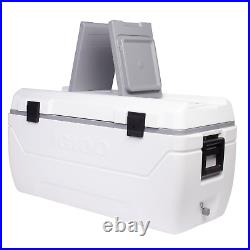 165-Quart Maxcold Ice Chest Cooler 280 Cans Capacity Portable Storage Camping