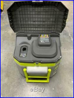 18-volt one+ 50 qt. Cooling cooler ryobi wheels chest battery towing charger
