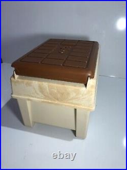 1983 Little Kool Rest by IGLOO Car Cooler Console Ice Chest Cup Holder RETRO VTG