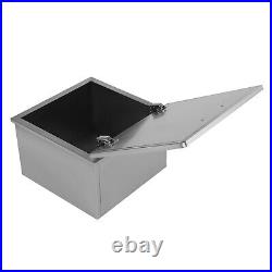 20L x 20W x 13H BBQ Island Drop In Ice Chest Stainless Steel Wine Cooler Bin