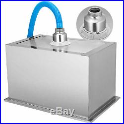 20.6x13.6 BBQ Island Stainless Steel Drop in Ice Chest/cooler WithDrain Valve