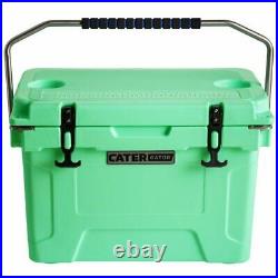 20 Qt Heavy Duty Roto Molded Cooler 10 Days Ice Beer Triple Insulated Chest New