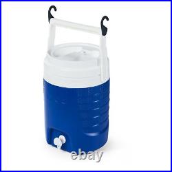 2-Gallon Sport Beverage Jug with Hooks Blue, Coolers and Beverage FAST SHIP