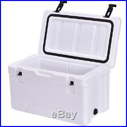 30 Quart Outdoor Insulated Fishing Hunting Cooler Ice Chest Sports Heavy Duty