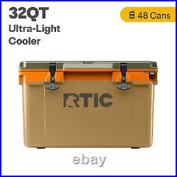 32 QT Ultra-Light Hard-Sided Ice Chest Cooler, Trailblazer, Fits 48 Cans
