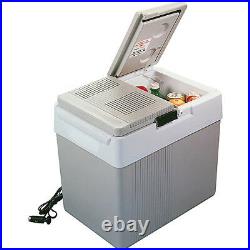 33 Qt Car Truck RV Boat Travel 12V Portable Food Drink Ice Chest Cooler Warmer