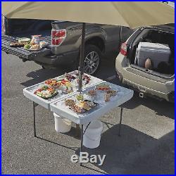 48in. X 48in. Foldable Ice Party Table
