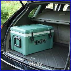 52 Quart Hard Cooler Insulated Portable Ice Chest Box with Basket & Divider