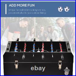 68QT Rolling Ice Chest Portable Patio Party Drink Cooler Cart, Foosball Top