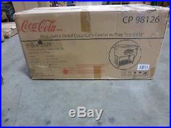 80 Qt. Retro Coca-Cola Cooler with Tray ICE COLD FREE SHIPPING