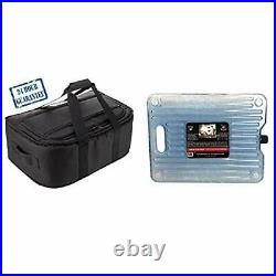 AO Coolers Stow-N-Go Cooler Black with 5 lb. Reusable Ice Pack