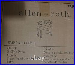 Allen + roth Emerald Cove Detachable 60-Quart Beverage Cooler