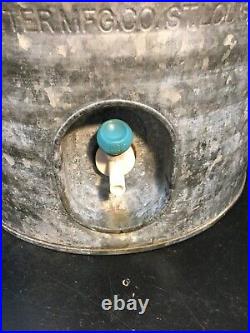 Arctic Boy 5 Gallon Galvanized Metal Water Cooler vintage jug