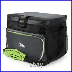 Arctic Zone 30 Can Zipperless Soft Sided Thermocooler With Hard Liner And Shelf
