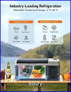 AstroAI 12 Volt Car Refrigerator, 12V Portable Freezer Camping Fridge Cooler