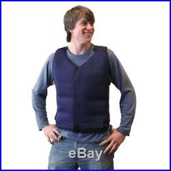 BEST Ice cooling Vest ZipperClosure by FlexiFreeze, FAST SHIPPING