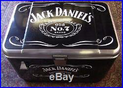 BRAND NEW RARE Jack Daniels 54 Quart Igloo Stainless Steel Ice Beverage Cooler