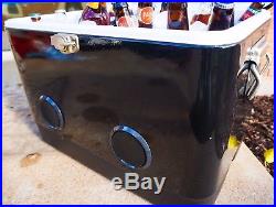 BREKX 54QT Black Party Cooler with High-Powered Bluetooth Speakers