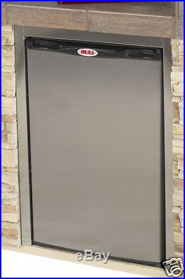 BULL Stainless Steel Refrigerator #SSR NEW IN BOX