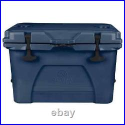 Blue 36 QT. Portable Chest Cooler Durable, Insulated, Outdoor Ready