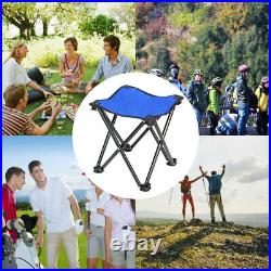 Blue Multi Function Rolling Cooler Picnic Camping Outdoor with Table & 2 Chairs