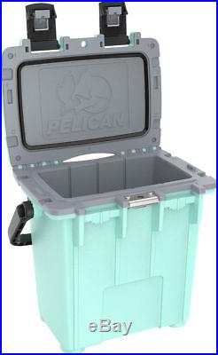 Brand-NEW-Pelican-20-Quart-Elite-Cooler-Hard-Sided-Seafoam-Blue-Teal-Gray