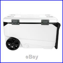Brand New Igloo Flip and Tow 90qt Cooler White FREE SHIPPING