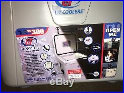 Brand New Lit Coolers TS 300 22 QT Off White Color