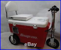 Brand New Rare Snap On Tools Cruisin Cooler Red Motorized 50-030570 Never Used