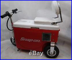 Brand New Rare Snap On Tools Cruisin Cooler Red Motorized 50-030570 Never Used