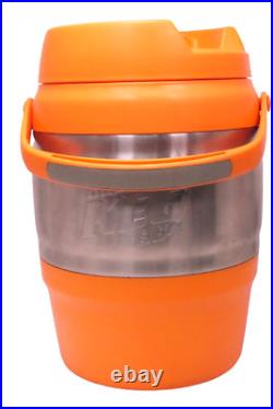 Bubba Keg 384oz Stainles Steel 3 Gallon Jug Orange Water Cooler 16 Height