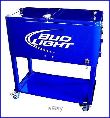 Bud Light Rolling Ice Chest