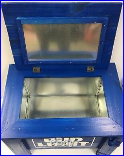 Bud Light Wooden. Deck Cooler With Bottle Opener. New In Box