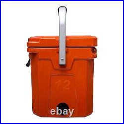 CAMP-ZERO 12 12.6 Qt. Premium Cooler with Molded-In Cup Holders CERTIFIED