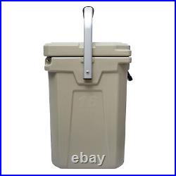 CAMP-ZERO 16 16.9 Qt. Premium Cooler with 2 Molded-In Cup Holders CERTIFIED