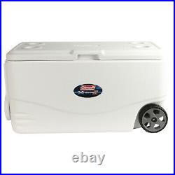 COOLER 100 QUART LARGE Extreme Portable Outdoor Picnic Beach Camping Wheeled