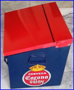 CORONA EXTRA BEER ICE CHEST COOLER WITH OPENER