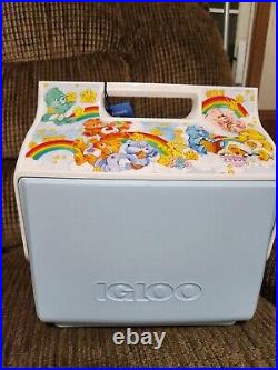 Care Bears x Igloo Cooler Clouds Nostalgic Playmate Lunch Box 7Qt 9 cans
