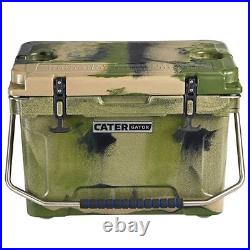 CaterGator CG20CAMO Camouflage 20 Qt. Rotomolded Extreme Outdoor Cooler / Ice Ch