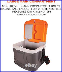 Chill Its 5170 Hard Sided Cooler, Insulated Lunch Box, 17-Quart