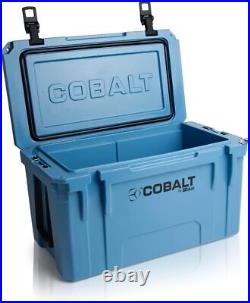 Cobalt 55 Quart Roto Molded Super Ice Cooler Holds Ice Up to 5 Days