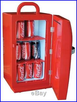 Coca-Cola 18 Can AC/DC Retro Cooler by Koolatron (0.43 Cu. Ft. /12.3 L)